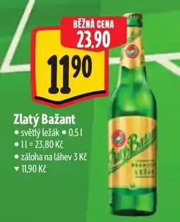 Albert Zlatý Bažant nabídka