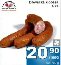 Jip Dřevecká klobása 4 ks nabídka