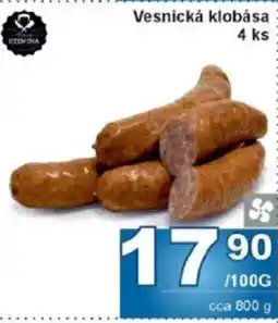 Jip Vesnická klobása 4 ks nabídka