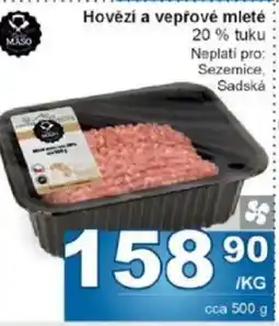 Jip Hovězí a vepřové mleté nabídka
