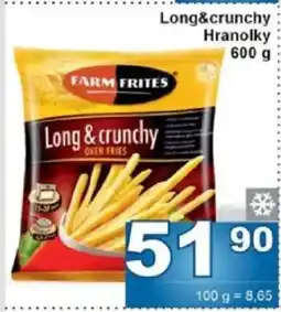 Jip Long&crunchy Hranolky nabídka