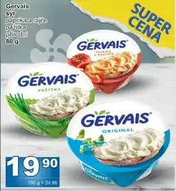 Jip Gervais sýr nabídka
