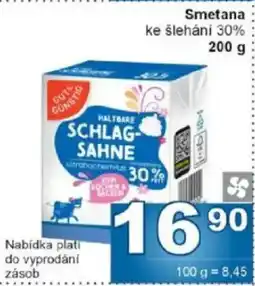 Jip Smetana ke šlehání 30% nabídka