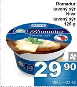 Jip MADETA Romadur tavený sýr Niva tavený sýr nabídka