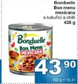 Jip Bonduelle Bon menu mexicana nabídka