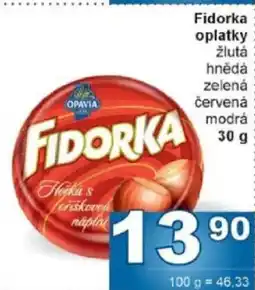 Jip Fidorka oplatky nabídka