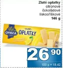 Jip OPAVIA Zlaté oplatky nabídka