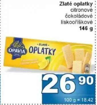 Jip OPAVIA Zlaté oplatky nabídka