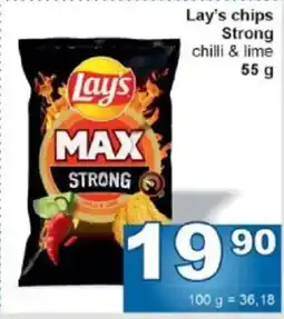 Jip Lay's chips Strong nabídka