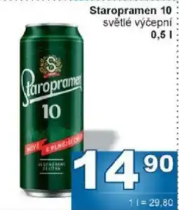 Jip Staropramen 10 nabídka