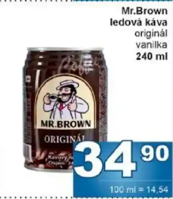 Jip Mr.Brown ledová káva nabídka