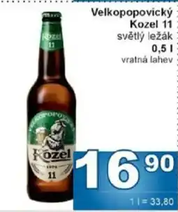 Jip Velkopopovický Kozel 11 nabídka