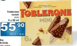 Jip Toblerone nanuk mini nabídka