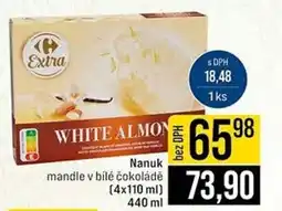 Jip Nanuk mandle v bílé čokoládě nabídka
