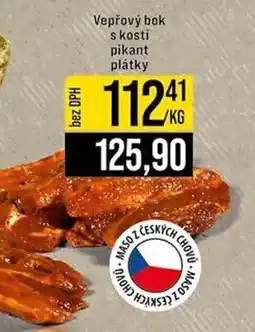 Jip Vepřový bok s kosti pikant plátky nabídka