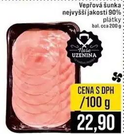 Jip Vepřová šunka nejvyšší jakosti 90% nabídka