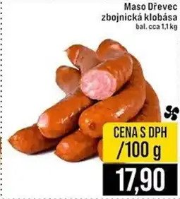 Jip Maso Dřevec: zbojnická klobása nabídka