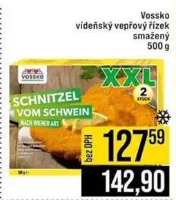 Jip Vossko vídeňský vepřový řízek smažený nabídka