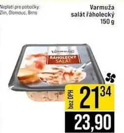 Jip Varmuža salát řáholecký nabídka