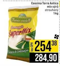 Jip Cascina Torre Antica mix sýrů nabídka