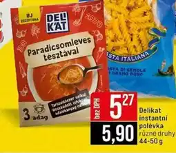 Jip Delikat instantní polévka nabídka