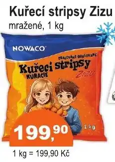 Kuřecí stripsy Zizu mražené