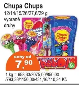 COOP DISKONT Chupa Chups nabídka