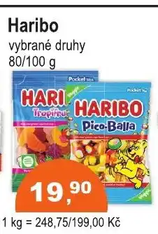 COOP DISKONT Haribo nabídka