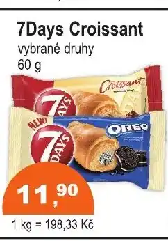 COOP DISKONT 7Days Croissant nabídka