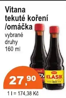 COOP DISKONT Vitana tekuté koření /omáčka nabídka