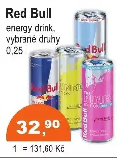 COOP DISKONT Red Bull nabídka