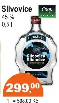 COOP DISKONT Slivovice nabídka