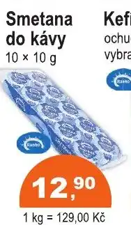 COOP DISKONT Smetana do kávy nabídka