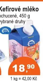 COOP DISKONT Kefírové mléko nabídka