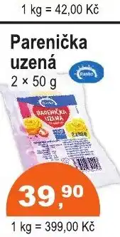 COOP DISKONT Parenička uzená nabídka