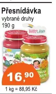 COOP DISKONT Přesnídávka vybrané druhy nabídka