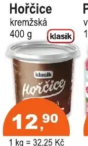 COOP DISKONT Hořčice kremžská nabídka