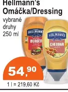 COOP DISKONT Hellmann's Omáčka/Dressing nabídka