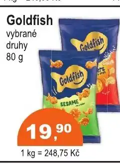 COOP DISKONT Goldfish nabídka