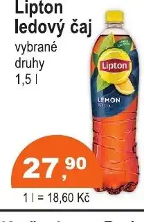 COOP DISKONT Lipton ledový čaj nabídka