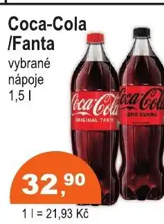 COOP DISKONT Coca-Cola /Fanta nabídka
