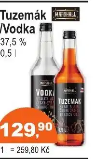 COOP DISKONT Tuzemák marshall vodka nabídka