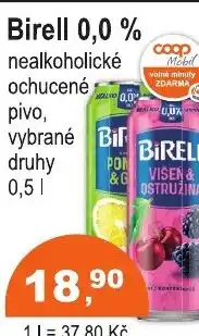 COOP DISKONT Birell 0,0% nabídka