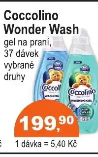COOP DISKONT Coccolino Wonder Wash nabídka