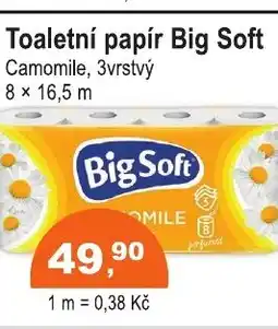 COOP DISKONT Toaletní papír Big Soft nabídka