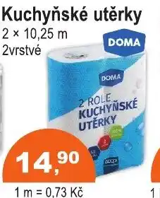 COOP DISKONT Kuchyňské utěrky nabídka