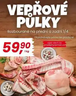 ZEMAN Vepřové půlky nabídka