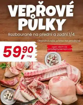 ZEMAN Vepřové půlky nabídka