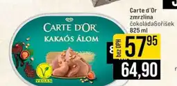 Jip Carte d'Or zmrzlina čokoláda&oříšek 825 ml nabídka