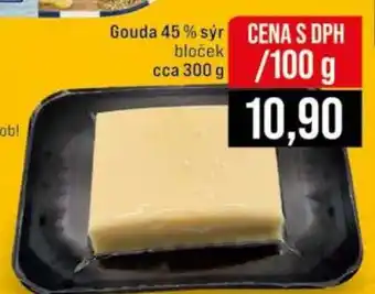 Jip Gouda 45 % sýr bloček nabídka